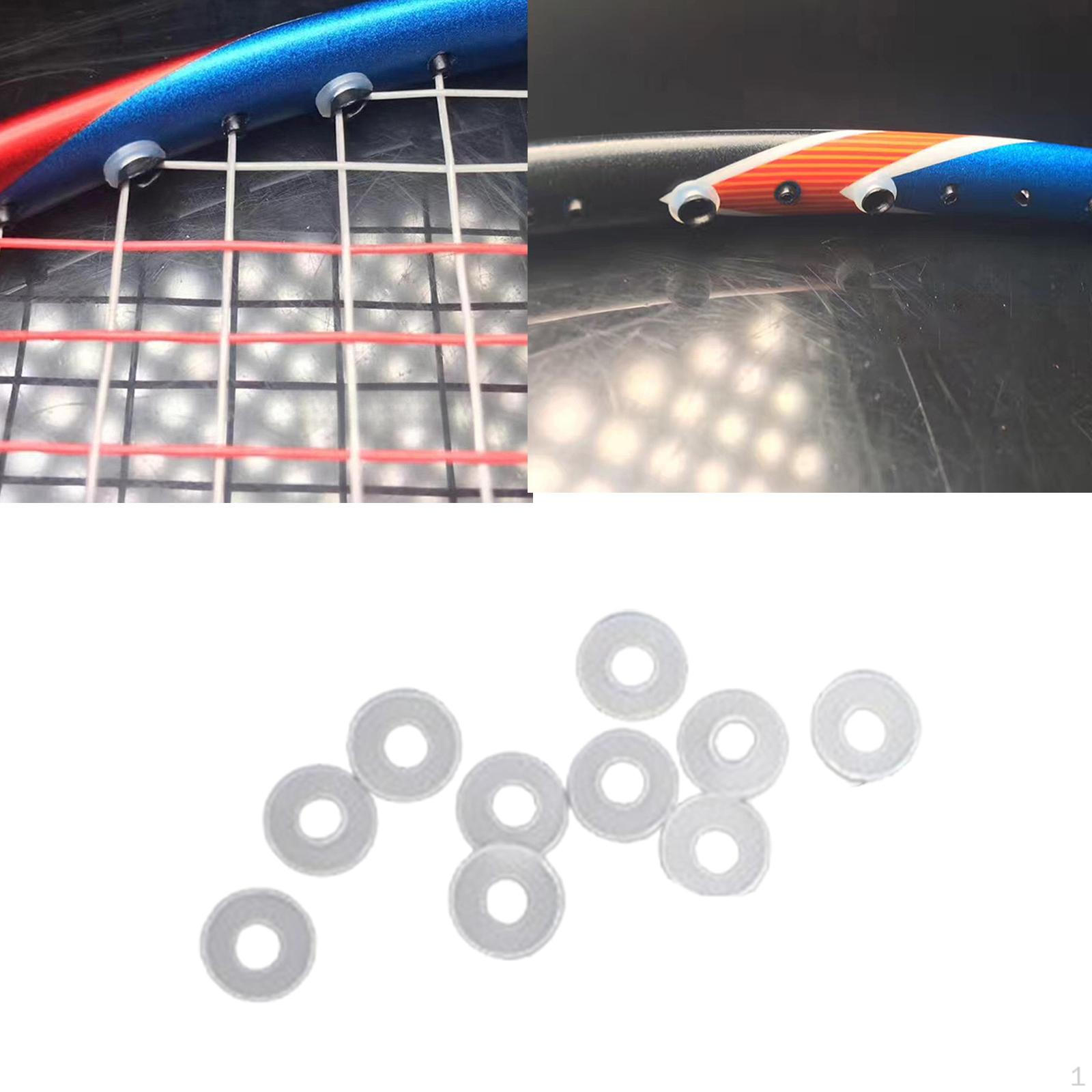 

10 шт. бадминтонные люверсы люверсы инструменты для натягивания струн протекторы для струн защита проводов портативный нейлон