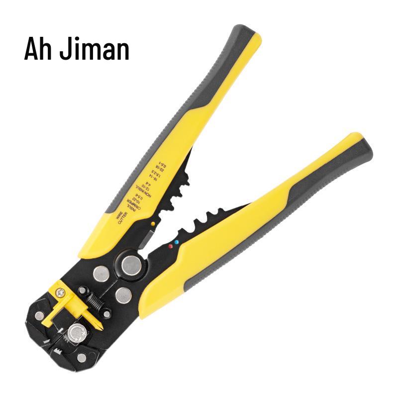 Ajiman 8" Multifunctional Automatic Wire Stripping and Crimping Pliers