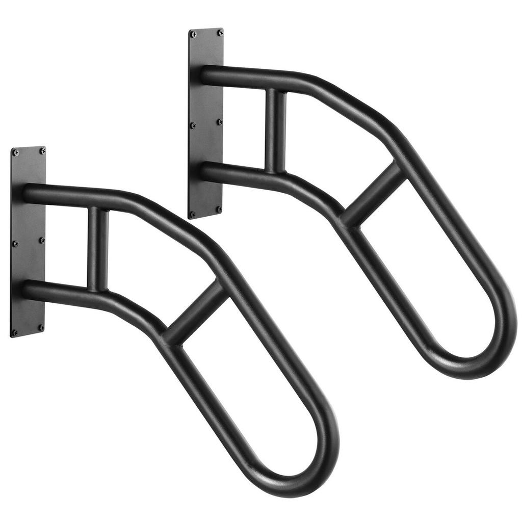 2 PCS Handrails for Outdoor Steps 29" Wall Mount Railings for 1-3 Steps