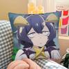 Pc Anime Gushing Over Magical Girls Pillow Case Fashion Square Pillowcase Bedroom Sofa Room Ins Decoration Leisure