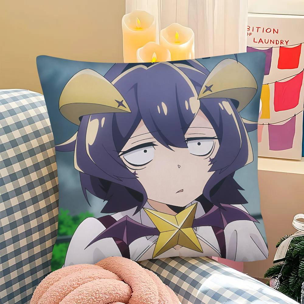 Pc Anime Gushing Over Magical Girls Pillow Case Fashion Square Pillowcase Bedroom Sofa Room Ins Decoration Leisure
