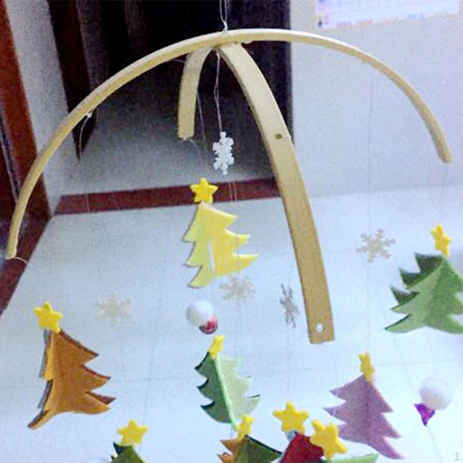 

Подвесная рамка для мобильного украшения, простая установка, самоделки и подарки для новорожденных 33cm