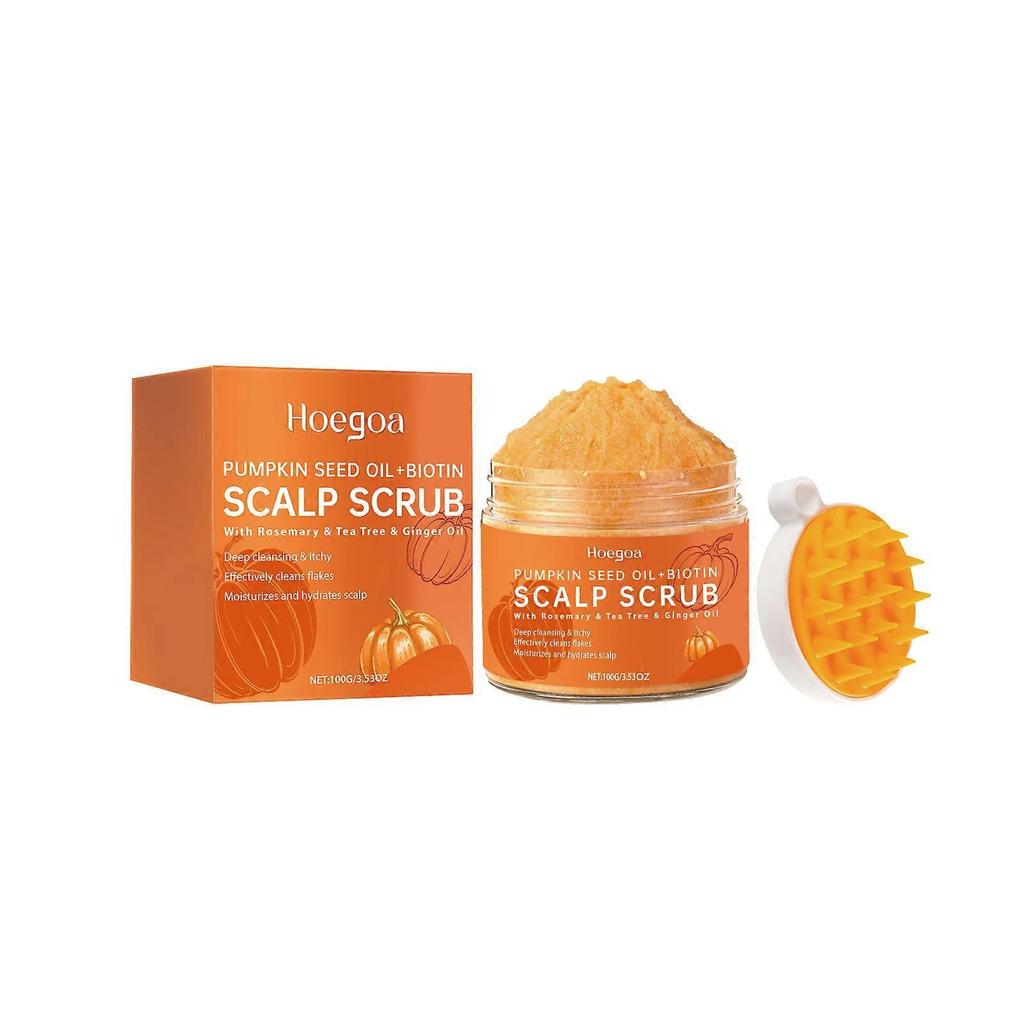 Hoegoa The Scalp Nourishing Scrub Gently Cleanses The Stratum Corneum, Cares For The Scalp, And Makes It Smooth, Moisturizing And Refreshing