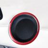 Red Carbon Fiber Sticker Car Inside Handle Window Control Panel Cover Trim Strips For BMW 3 E90 E92 E93 Car Inner