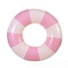 Thickened Retro Stripe Swim Ring for 3-6 Year Olds - Armpit Inflatable Float Lifebuoy