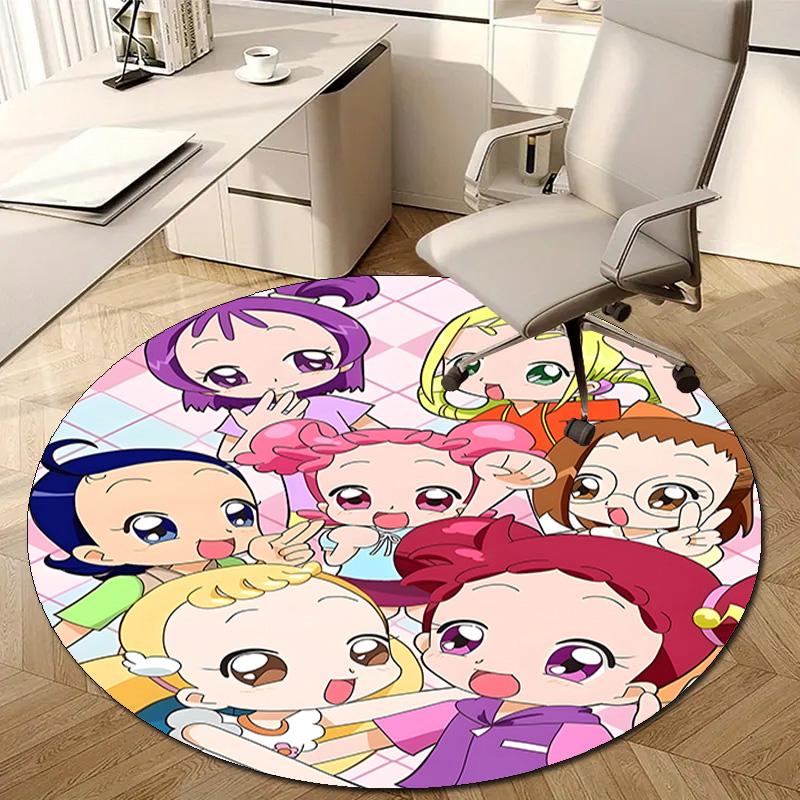 1pc DoReMi2 Design Printed Area Round Carpet for Bedroom Living Room Home Decor Rugs Mat Non Slip Mat Rug for Bedside