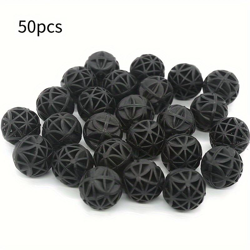 50/100pcs Fish Tank Biochemical Balls, Fish Pool Filter Material, Aquarium Biochemical Filter, Clean Water Filter
