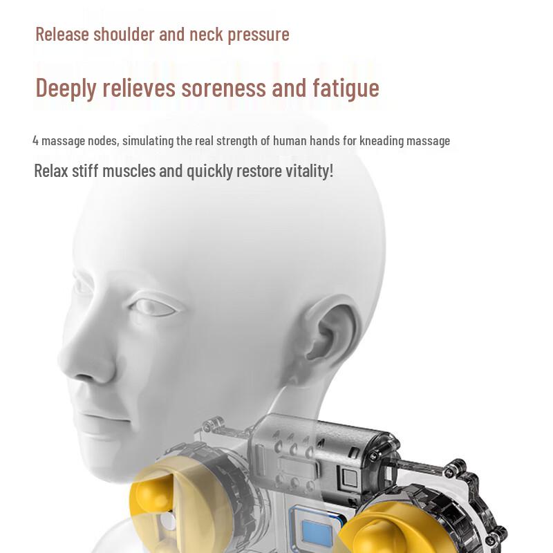 AUX Multi-Functional Neck & Body Massager CN plug (adapter included)