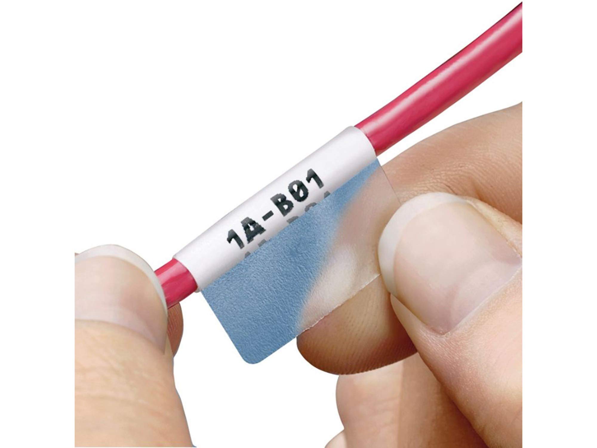 

Етикетки Panduit для лазерних принтерів S100X400YAJ з самоламінуванням, Білі, білий