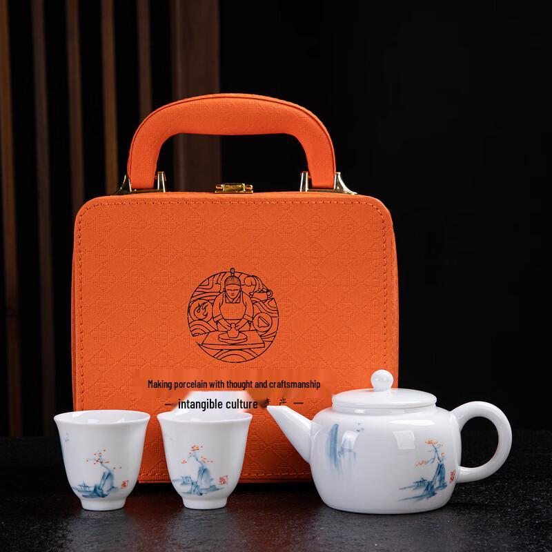 Tuopai Hand-Painted Ceramic Tea Set
