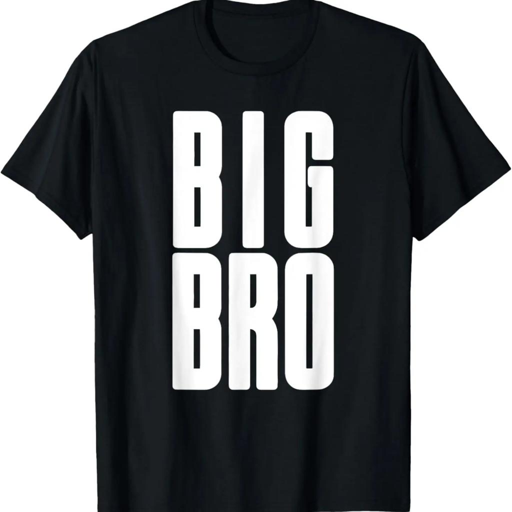 Big Bro - Siblings Men Kids Adult Fraternity Frat Brother T-Shirt