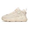 Anta Life Collection Textile, Split Suede Casual Cushioning Slip Resistant Abrasion Resistant Mid top Chunky Sneakers 122148090R-4