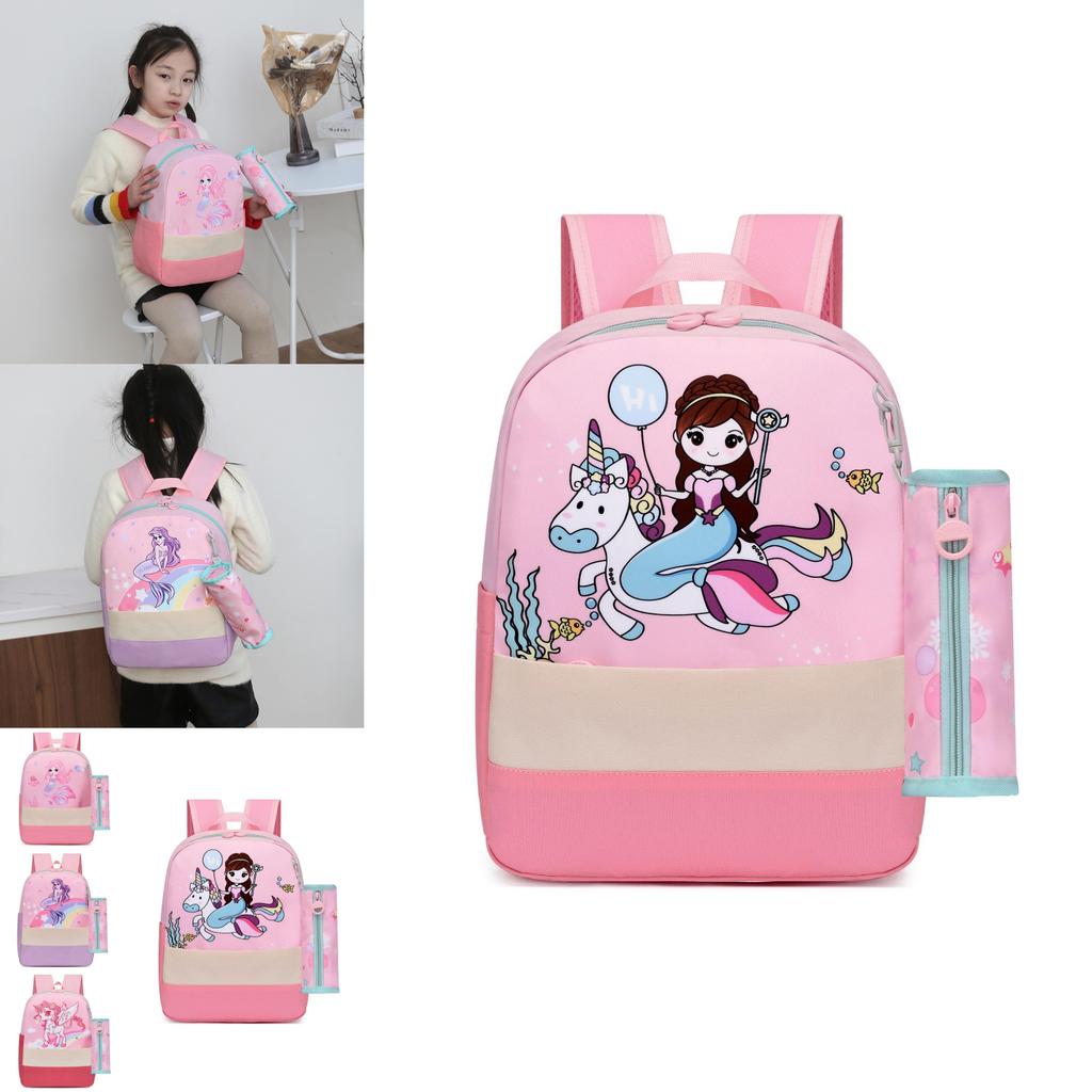 Fun And Cute Breathable Durable Canvas School Backpack For Boys And Girls