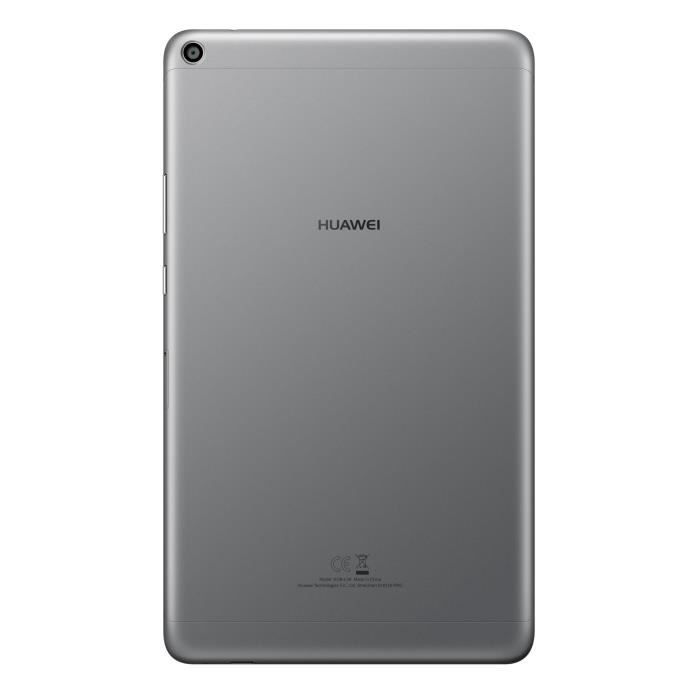 Huawei tablette tactile mediapad t3 8" ips 1280 x 800 -android 7.0 - 16 go microsd - logement microsd - gris