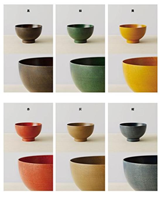 Colored Lacquer Bowl [Echizen Lacquerware, Shitsurindo] (Black)