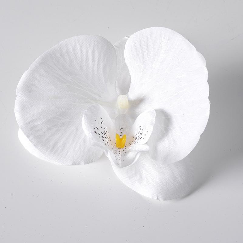 Brooch Diy Jewelry Making Craft Simulated Flower Handmade Accessories Headdress Butterfly Orchid Flower Decoration Hairpin Gift