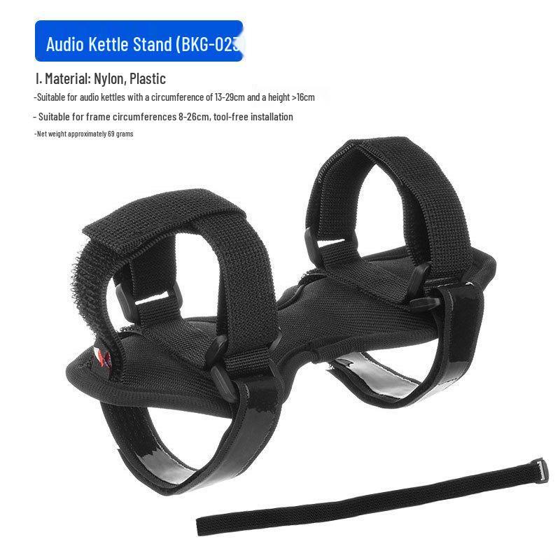 

Audio Rack Velcro Mounting Straps: Road Bike Cup & Water Bottle Holder