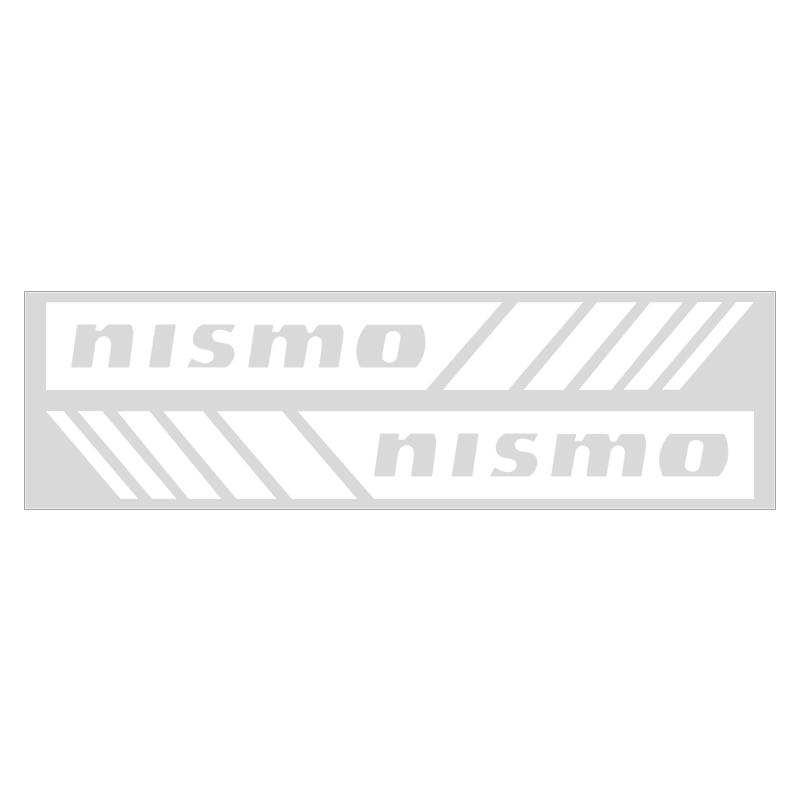 

2 шт. Наклейка на дзеркало заднього виду автомобіля 3D Декоративні емблеми Стайлінг Для Nissan Nismo juke leaf micra k12 note patrol qashqai j11 j10 tiida versa xtrail Nismo білий