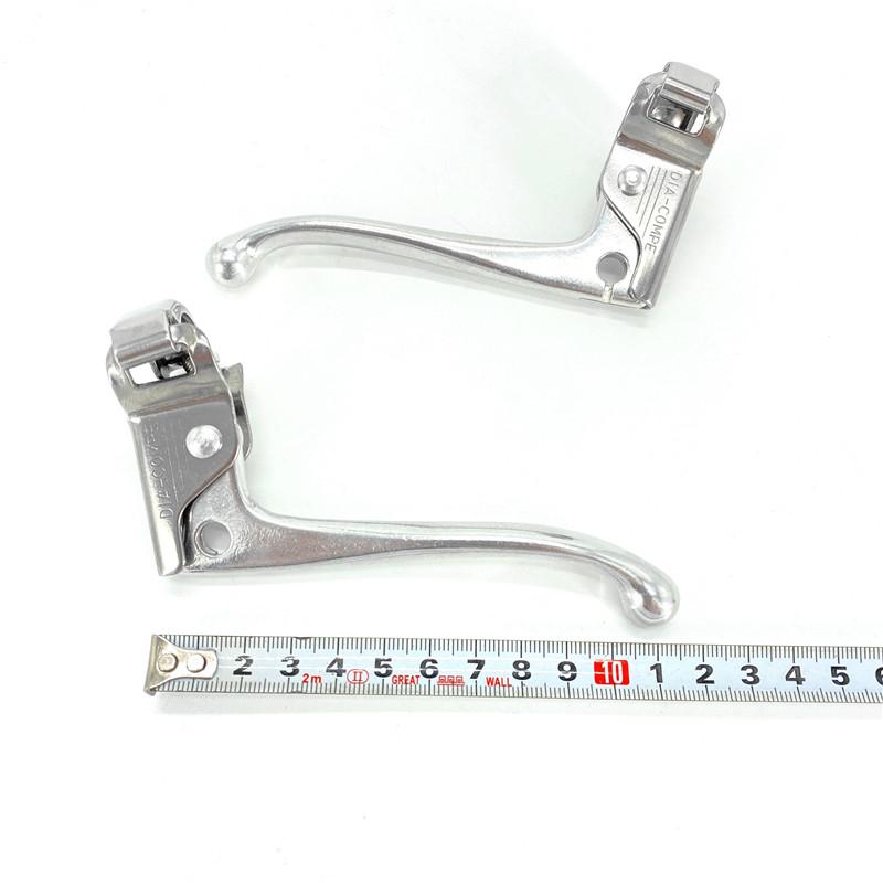 DIA-COMPE City Bicycle Retro Bike 22.2mm Brake Lever Hinged Installation Quick Release Caliper V Brake Levers Aluminum Alloy