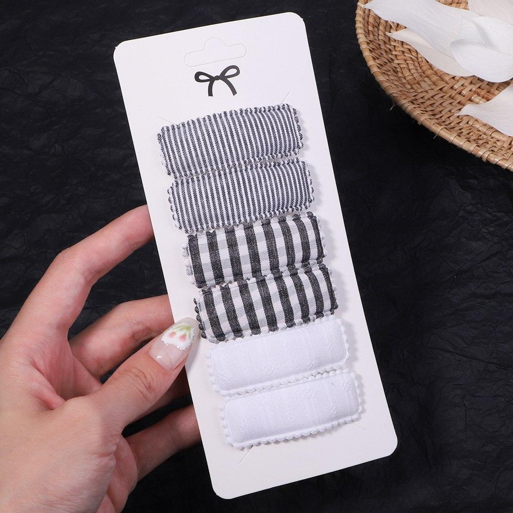 

6 шт./компл. заколки для волос с блестками для девочек, заколки для волос, мультяшные прозрачные струящиеся детские челки, заколки для волос, женские аксессуары для головных уборов 6 pcs with s set