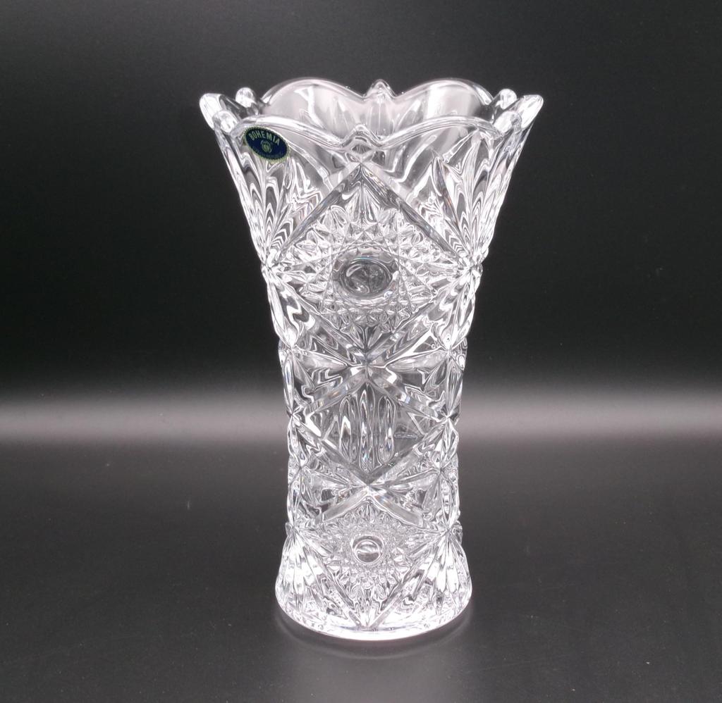 Bohemian Glass Vase MIRANDA