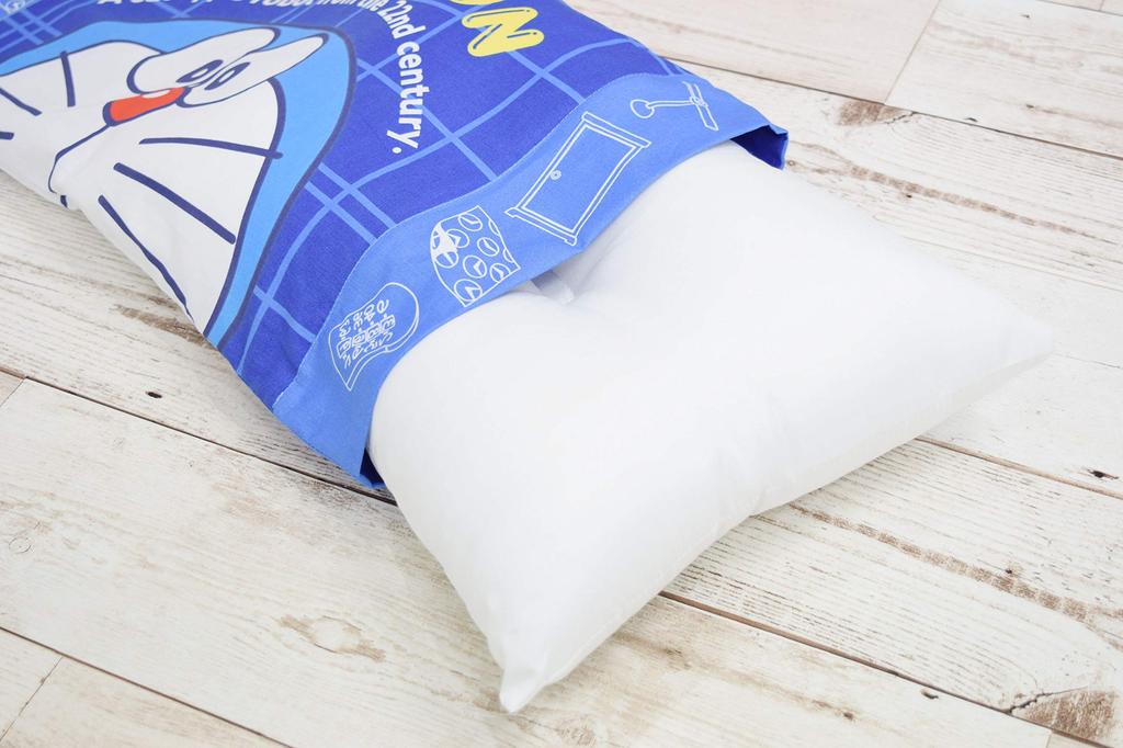 MORIPiLO Morishita Pillow Doraemon 40x30cm Washable with Cover Stuffed Cushion Character Goods Shogakukan Blue 4620400 Children's Approx.