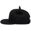 Unisex Horns Snapback Hip-hop Hats Spring and Autumn Outdoor Adjustable Casual Baseball Caps Sunscreen Hat