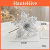 Exquisite Velvet And Tulle Faux Floral Christmas Decor For Charming Holiday Displays