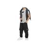 Nike Sportswear Comfortable Soft Breathable Short Sleeve T-Shirt Kids Tops Dark-Gray Stone-Blue FZ5178-063
