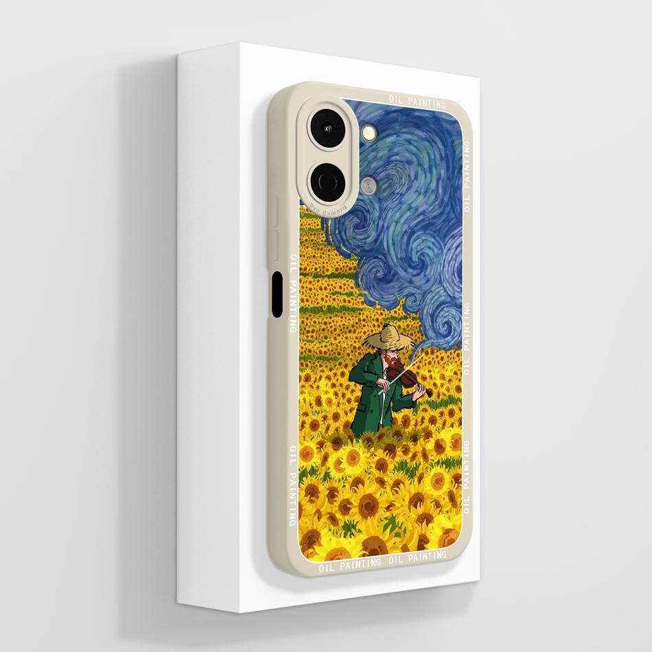 For Tecno Spark Go 3 / Pop 20 Case Creative Design Lightweight Phone Funda For Tecno SparkGo3 / POP20 Soft Liquid Silicone Shell