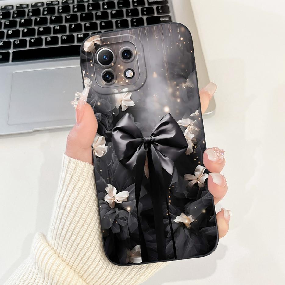For Xiaomi Mi 11 Lite 5G Case Cute Cartoon Cover Shockproof Soft TPU Phone Case For Xiaomi Mi 11 Lite NE 5G 11Lite Mi11Lite Bags