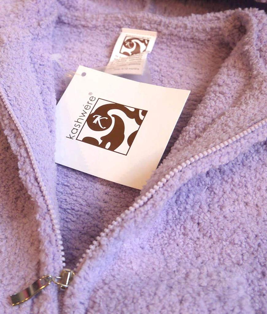 Baby Hooded Jacket Lavender Months [Kashiwear] 6-12 [Product]