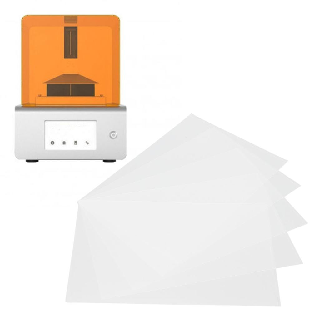 5Pcs FEP Release Film 95 Percentage Light Transmittance Heatproof Glossy FEP Film for     for Photon