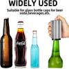Automatic Beer Bottle Opener,Magnet Beer Opener,Stainless Steel Push Down Opener Wine Beer Soda Cap Opener Kitchen Accessories
