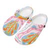 Adult Unisex Novelty Printed EVA Casual Clogs Lightweight Flexible Slip On Soft Sole Shoes Summer Sandals Summer Daily Wear