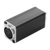 CERRXIAN XLR 5-pin Male-to-Female Adapter, Gender Changer, for Microphones, Studio, Home, and Stage Use, Black