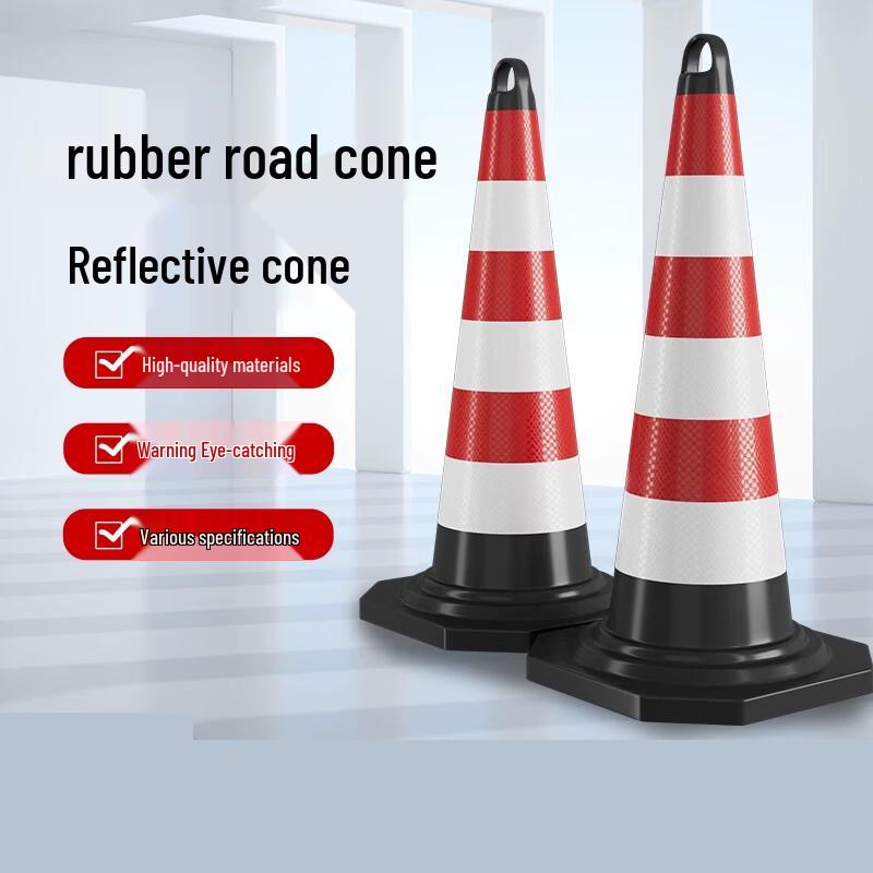 10-Pack Reflective Road Safety Cones