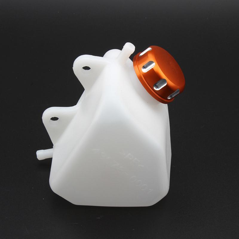 Motorcycle Tank Radiator Water Bottle Coolant Reservoir For Kawasaki Klx250 1994-2007 Plastic Engine Parts
