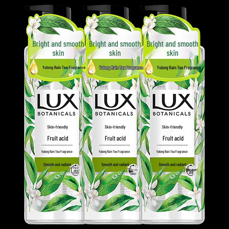 Lux Botanical Essential Oil Scented Shower Gel - Jade Dragon Rain Tea