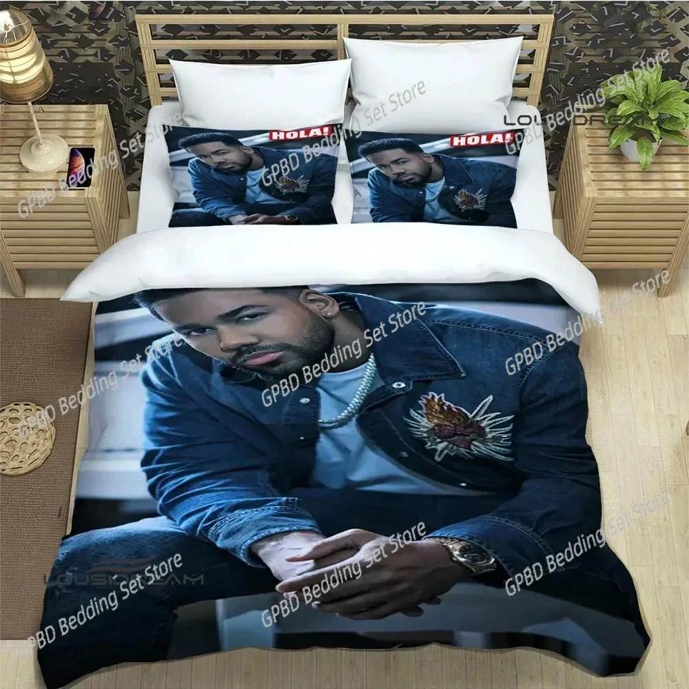 Latin Singer Romeo Santos 3D NEW Duvet Cover Pillowcase Bedding Set Adult Girl Bedroom Decoration Children Single Double Large