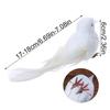 Vivid Artificial Crafts Home Decor Love Peace Pigeons Imitation Bird Model Simulation White Pigeon