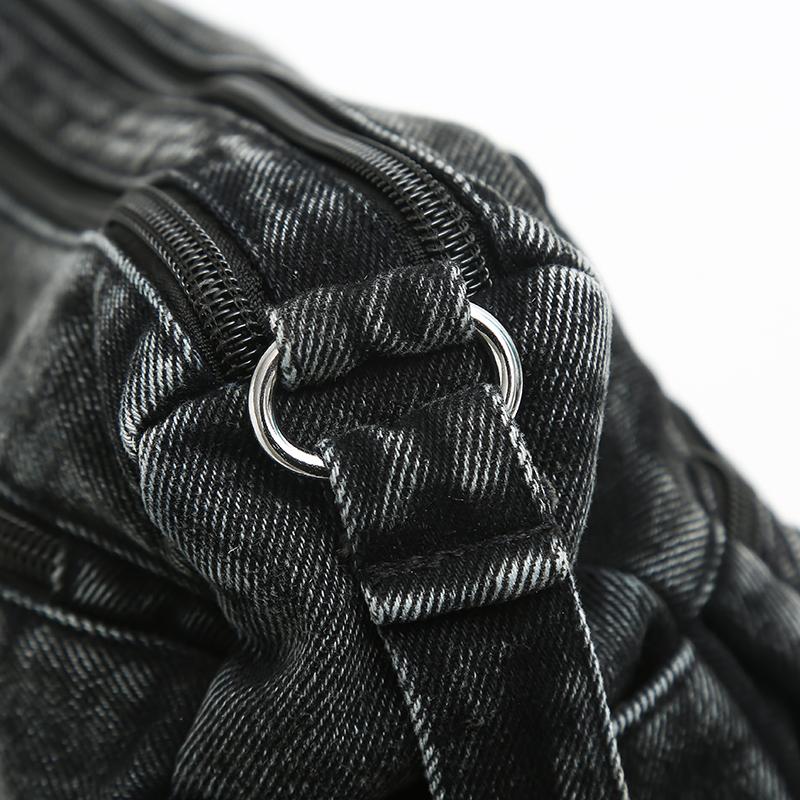 Jeanstasche Damen Große Kapazität Schulter Umhängetasche Mittleren Alters Muttertasche