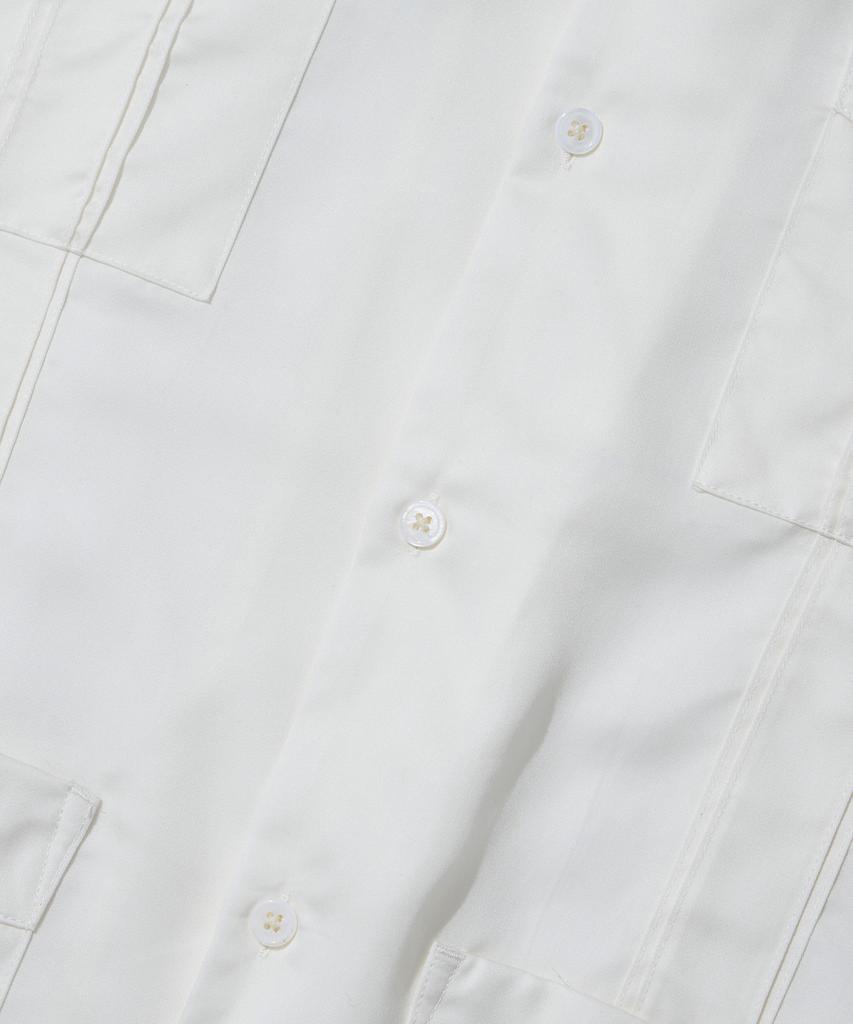 OUTSTANDING 4Pk Cuban Collar Half Shirt_Off White