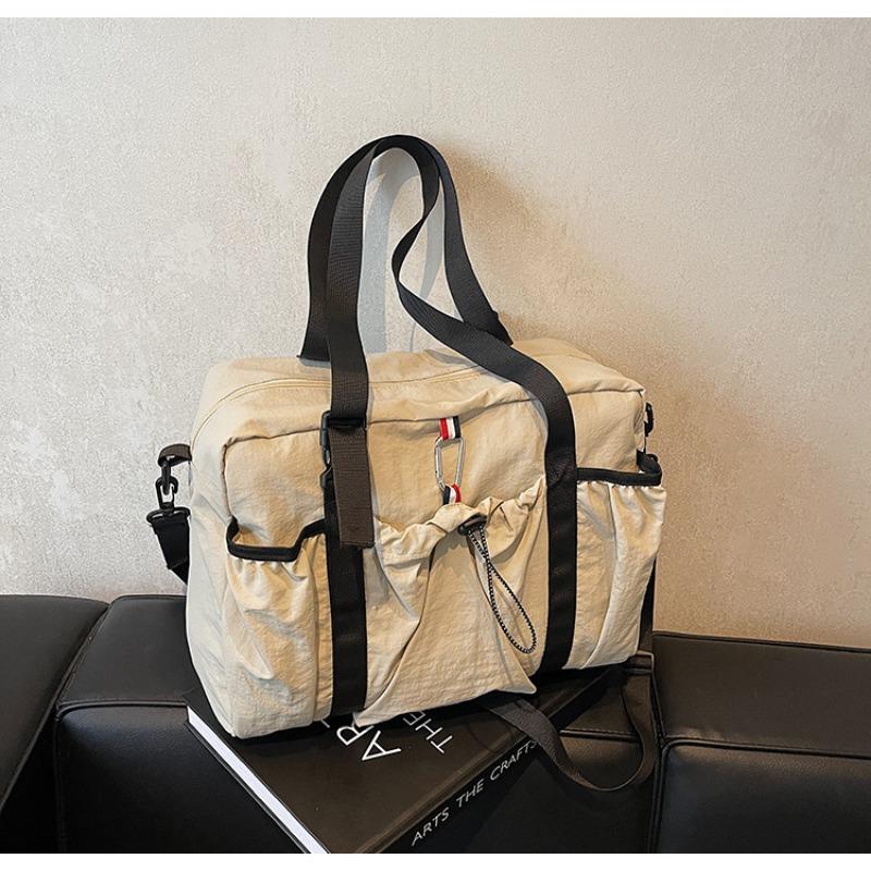

Casual cloth bag messenger bag large capacity short business trip shoulder bag portable handbag