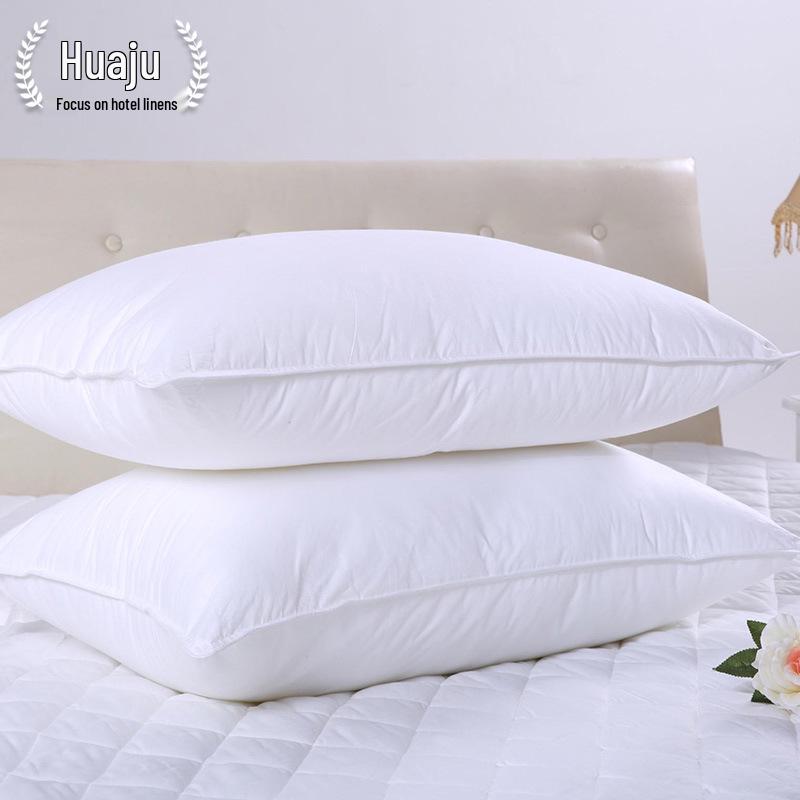 

HuaJu Pure Cotton Feather Velvet Hotel Pillow 45x75cm