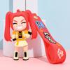 Latest KPOP Demon Hunters Keychain Tiger Character PVC Figure Keychain Adorable Harajuku Style Key Ring designed for Children and Fans Spooky Holiday