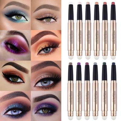 Double-head Cream Eye Shadow Pen Eyeshadow Pencil Shimmer Eyeshadow Stick