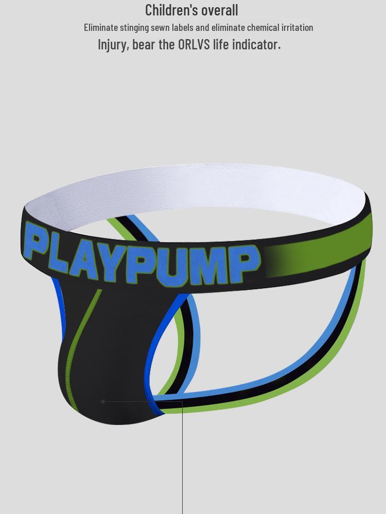 Herren Christmas Nachtclub String mit U-Konvex, Po-freilegendem T-Rücken