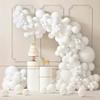 73pcs White Wedding Decor Balloon Garland White Wedding Anniversary Latex Balloons Arch Kit Valentine's Day Birde Shower Globos