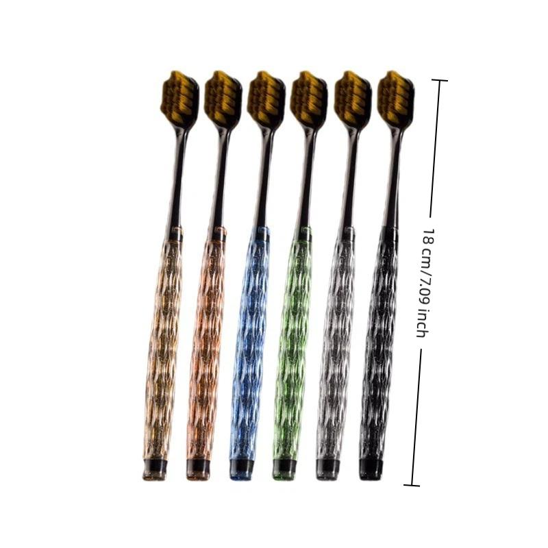 Soft Bristle Gum Care Toothbrush 1/6Pcs Gift Box Pack Deep Cleaning Oral Care Kit for Home Travel Use